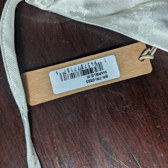 NWT SKIMS Jacquard Triangle Wireless Bra - Picture 7 of 11